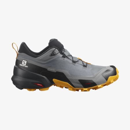 Salomon CROSS HIKE GORE-TEX Wanderschuhe Herren Grau [5NOW-X]